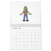 Calendrier Mum Zombie (Feb 2027)