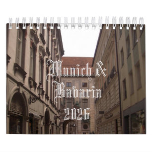 Calendrier Munich & Bavière 2026