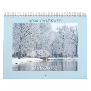Calendrier MUR 2026 "SAISONS"