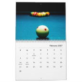 Calendrier Mur Billard (Feb 2027)