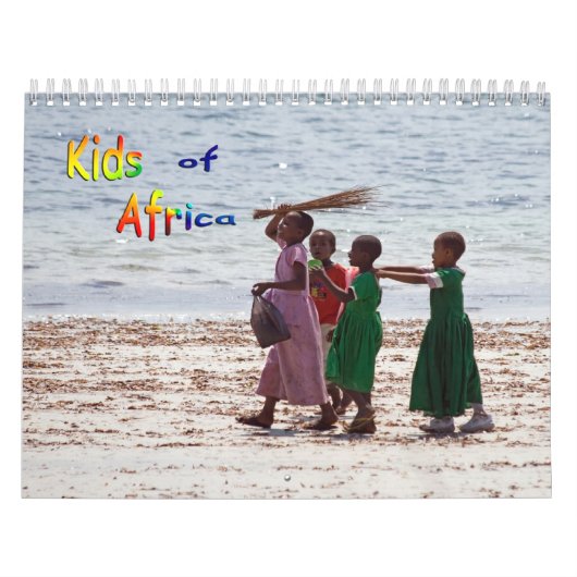 Calendrier Mur DES ENFANTS AFRICAINS (Protection)