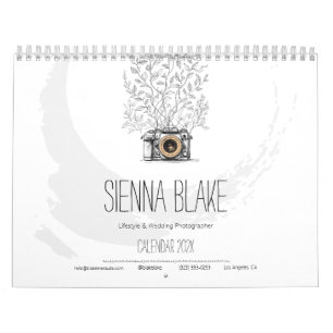 Calendrier Mur inspirant photo minimaliste