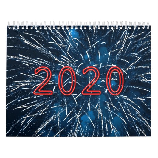 Calendrier Mur mensuel de TWVVAAPP 2020 (Protection)