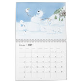 Calendrier Mur (off the-) : Caricatures sur la faune (Jan 2027)