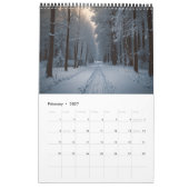 Calendrier Mur Pittoresque 2025 (Feb 2027)