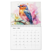 Calendrier Muraille mensuelle de l'arbre fruitier d'oiseaux a (Mar 2026)