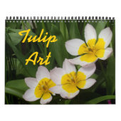 Calendrier Mural 0 Tulip Art (Protection)
