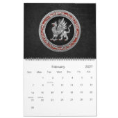 Calendrier Mural [100] Griffin d'argent sacré (Feb 2027)