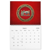 Calendrier Mural [100] Treasure Trove : L'oeil de Horus (Mar 2026)