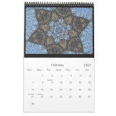 Calendrier mural 11" x 17" (Feb 2027)