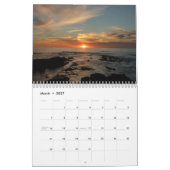 Calendrier Mural 12 mois de levers et couchers de soleil, 4e éditio (Mar 2027)