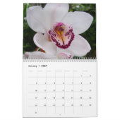 Calendrier Mural 12 mois de photographie florale, 1ère édition (Jan 2027)