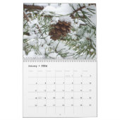 Calendrier Mural 12 Mois de Photos des Saisons, 10e édition (Jan 2026)