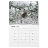 Calendrier Mural 12 Mois de Photos des Saisons, 3e Édition (Jan 2027)