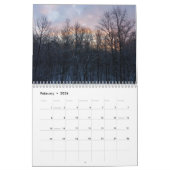 Calendrier Mural 12 Mois de Photos des Saisons, 8e édition (Feb 2026)