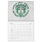 Calendrier Mural 12 mois de puissance de femme (Mar 2026)