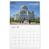 Calendrier Mural 12 mois Voyage Russie : Eglises (Mar 2027)