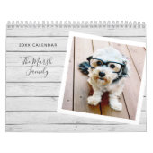 Calendrier Mural 17 Modèle photo avec Motif moderne (Protection)