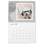 Calendrier Mural 17 Modèle photo avec Motif moderne (Jan 2026)