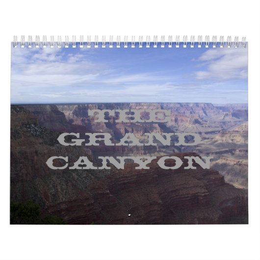 Calendrier Mural 18 Mois Grand Canyon 2014-15 (Protection)