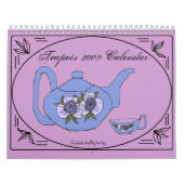 Calendrier Mural 2009 théières - customisées (Protection)