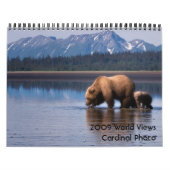 Calendrier Mural 2009 visions mondiales - customisées (Protection)