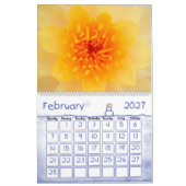Calendrier Mural 2010, fleur de Lotus (Feb 2027)