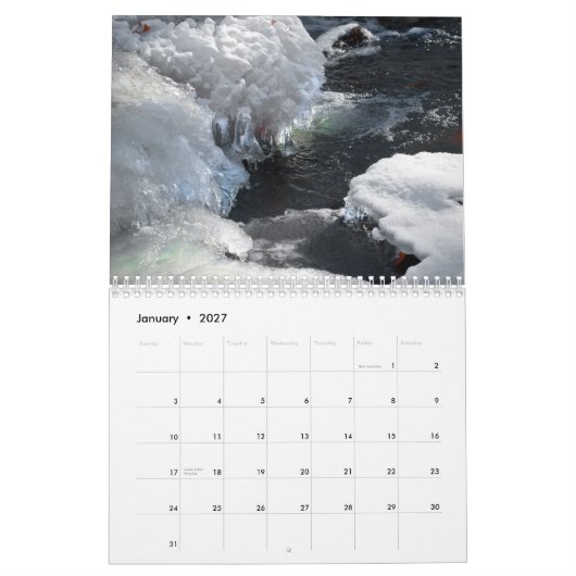 Calendrier Mural 2011 Calendrier-Photographies (taille moyenne) (Jan 2027)