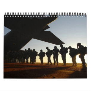 Calendrier Mural 2011 silhouettes militaires