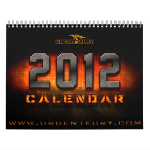 Calendrier Mural 2012 6 ans de jeu - Classic Grid