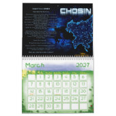 Calendrier Mural 2012 6 ans de jeu - Scène Peinte (Mar 2027)