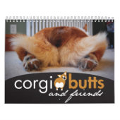 Calendrier mural 2012 Corgi Butts & Friends (Protection)