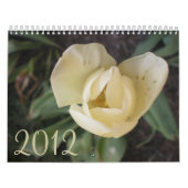 Calendrier Mural 2012 fleurs (Protection)
