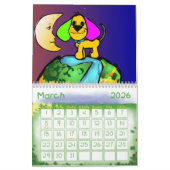 Calendrier Mural 2012 pour des enfants (Mar 2026)