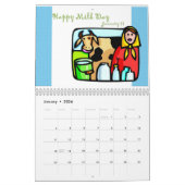 Calendrier Mural 2014 vacances de chaque jour par (Jan 2026)