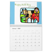 Calendrier Mural 2014 vacances de chaque jour par (Jan 2027)