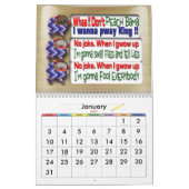 Calendrier Mural 2015 jusqu'en 2016 24 mois (Jan 2027)