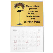 Calendrier Mural 2015 ou choisissent le bowling grincheux de date (Mar 2027)