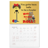 Calendrier Mural 2015 ou choisissent le bowling grincheux de date (Feb 2027)