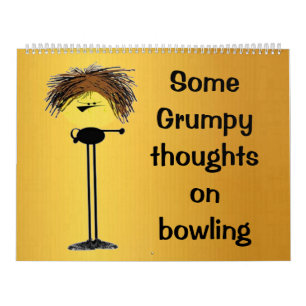 Calendrier Mural 2015 ou choisissent le bowling grincheux de date