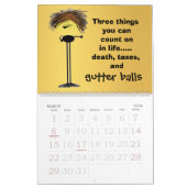 Calendrier Mural 2015 ou choisissent le bowling grincheux de date (Mar 2026)