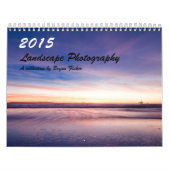 Calendrier Mural 2015, photographie de paysage (Protection)