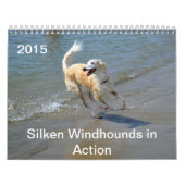 Calendrier Mural 2015 Windhounds de soie dans l'action (Protection)