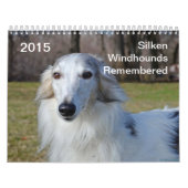 Calendrier Mural 2015 Windhounds de soie rappelé (Protection)