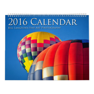 Calendrier Mural 2016 calendrier, photographie de beaux-arts de