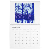 Calendrier Mural 2016 saisons des arbres (Jan 2026)