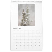 Calendrier mural 2017 pour des amants de hibou (Jan 2027)
