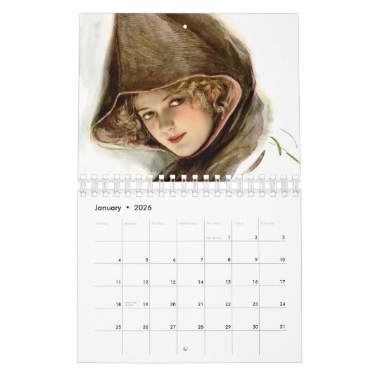 Calendrier Mural 2018 - 2019 femmes d'une autre heure (Jan 2026)