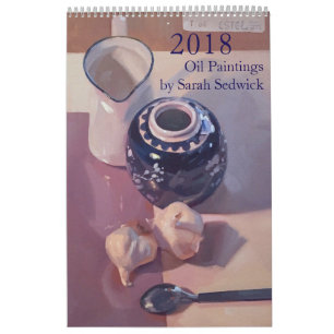Calendrier Mural 2018: Peintures de Sarah Sedwick
