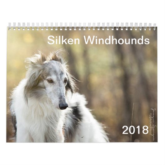 Calendrier Mural 2018 Windhounds de soie (tirs principaux) (Protection)